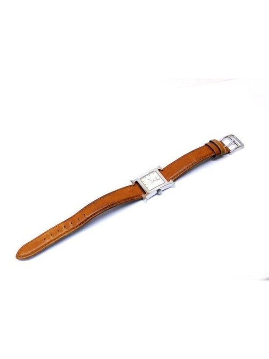 Hermes Watch Clock Stainless Steel Quartz 6K main image 4